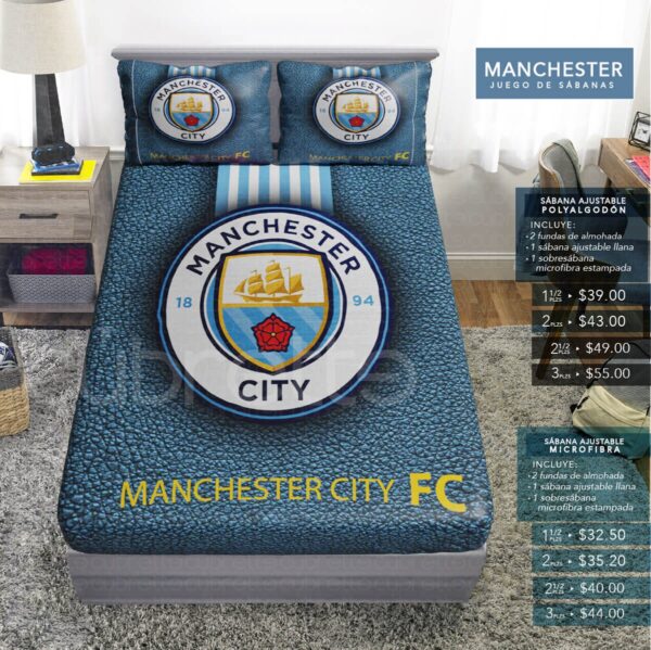 Sábanas Ídolos Manchester City