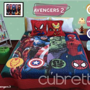 Cubrecamas Primavera Avengers 2
