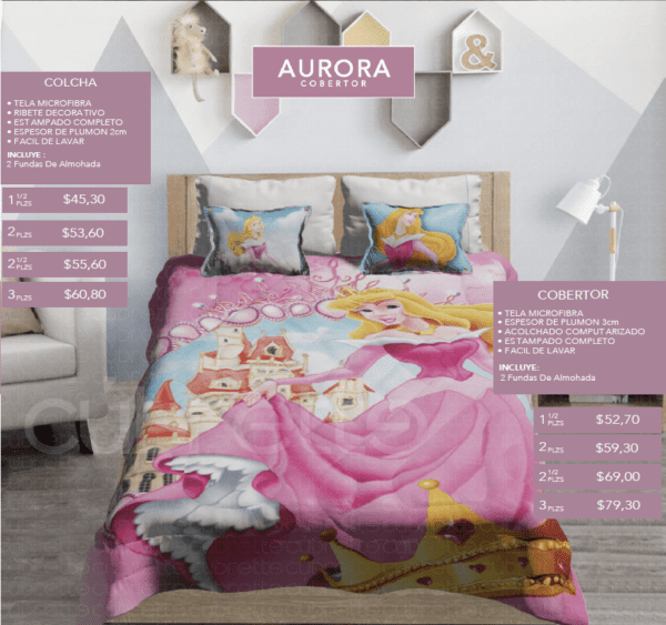 Princesas Aurorarosado