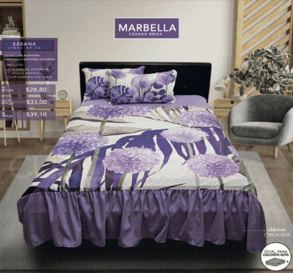 Sábanas Brisa Marbella