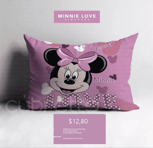 Almohada Minnie Love
