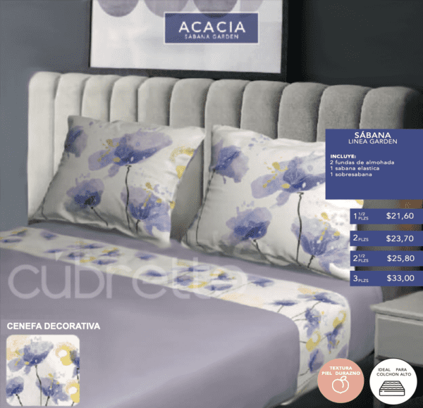 Sábanas Garden Premium Acacia