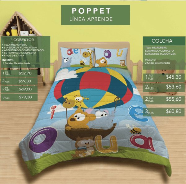 Colcha Poppet