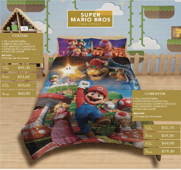 Héroes Super Mario Bross