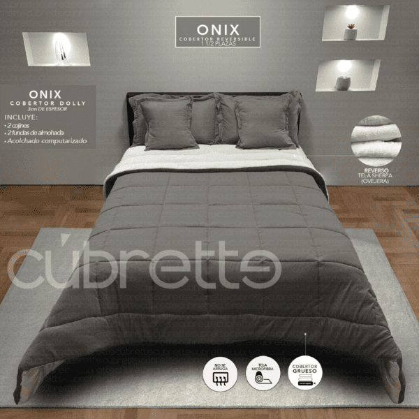 Cobertor Dolly Gris