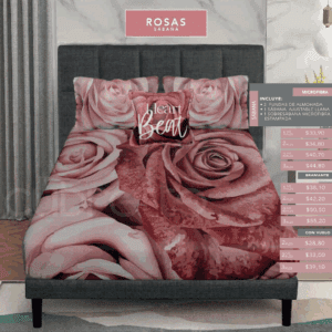 Sábanas Rosas