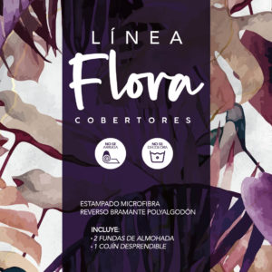 Cobertores/Colchas Flora