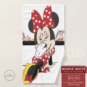 Toalla Minnie White