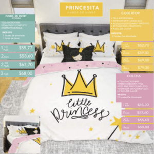 Funda de Duvet Princess