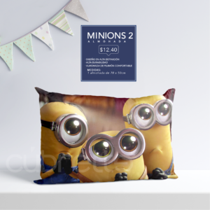 Almohada Minions2ojitos