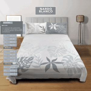 Sábanas Nardo Blanco