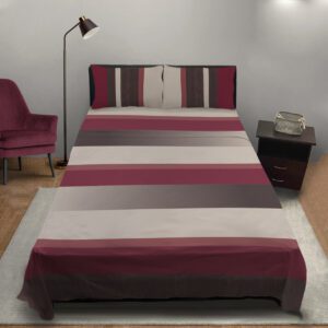 Sábanas Abstract Line Coffee