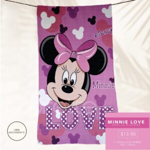 Toalla Minnie Love