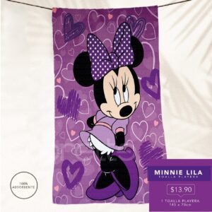 Toalla Minnie Lila