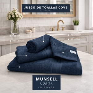Jgo de Toallas Munsell