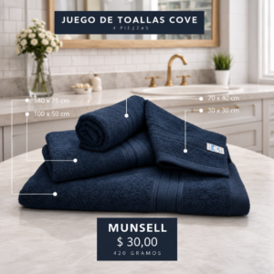 Jgo de Toallas Munsell
