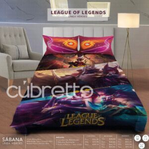 Sábanas Héroes League of Legends