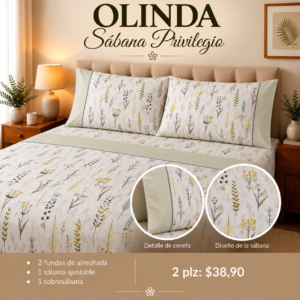 Sábanas Privilegio Olinda