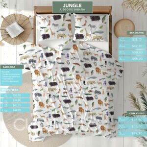 Sábanas Primavera Jungle