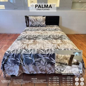 Sábanas Platino Palma