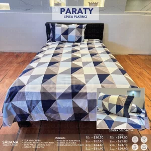 Sábanas Platino Paraty