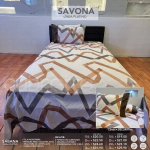 Sábanas Platino Savona