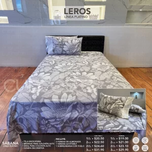 Sábanas Platino Leros