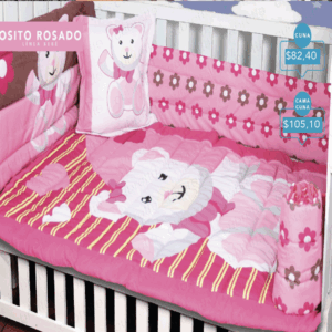 Menaje Osito Rosado