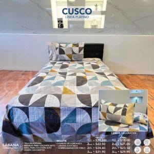 Sábanas Platino Cusco
