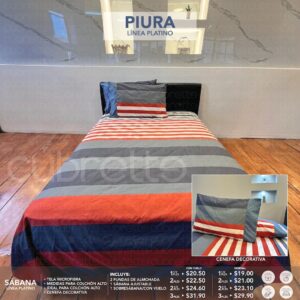 Sábanas Platino Piura