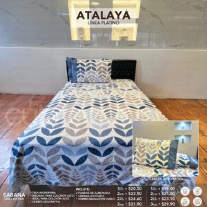 Sábanas Platino Atalaya