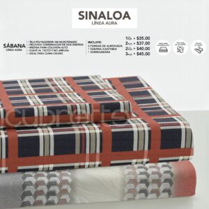 Sábanas Aura Sinaloa