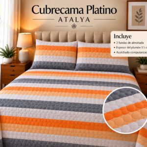 Cubrecama Platino Atayala