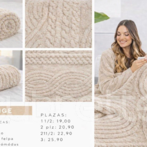 Cobija Jacqard Beige