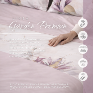 Sábanas Garden Premium