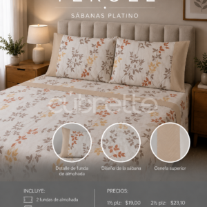 Sábanas Platino Teruel