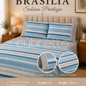 Sábanas Privilegio Brasilia