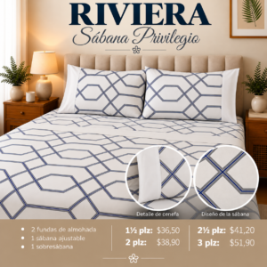 Sábanas Privilegio Riviera