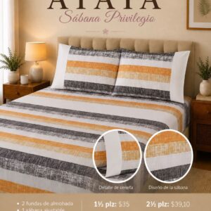 Sábanas Platino Atalaya