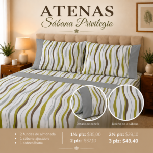 Sábanas Privilegio Atenas