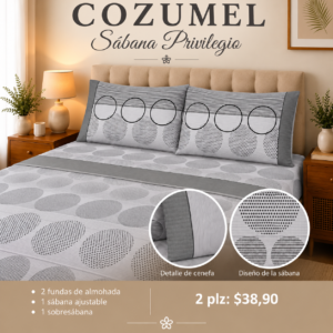 Sábanas Privilegio Cozumel