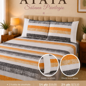 Sábanas Platino Atalaya