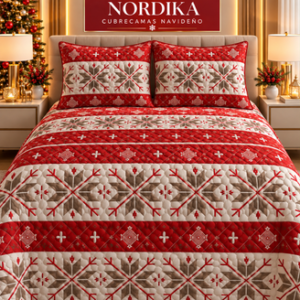 Cubrecama Navideña Nordika